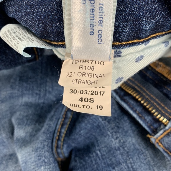 Lucky “221” original Straight leg blue jeans size 40 - Picture 15 of 15